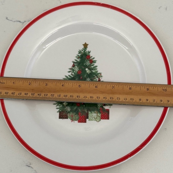 Royal Norfolk Christmas Tree Plate - Picture 3 of 4